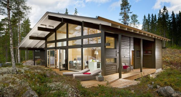 Finské dřevěné domy